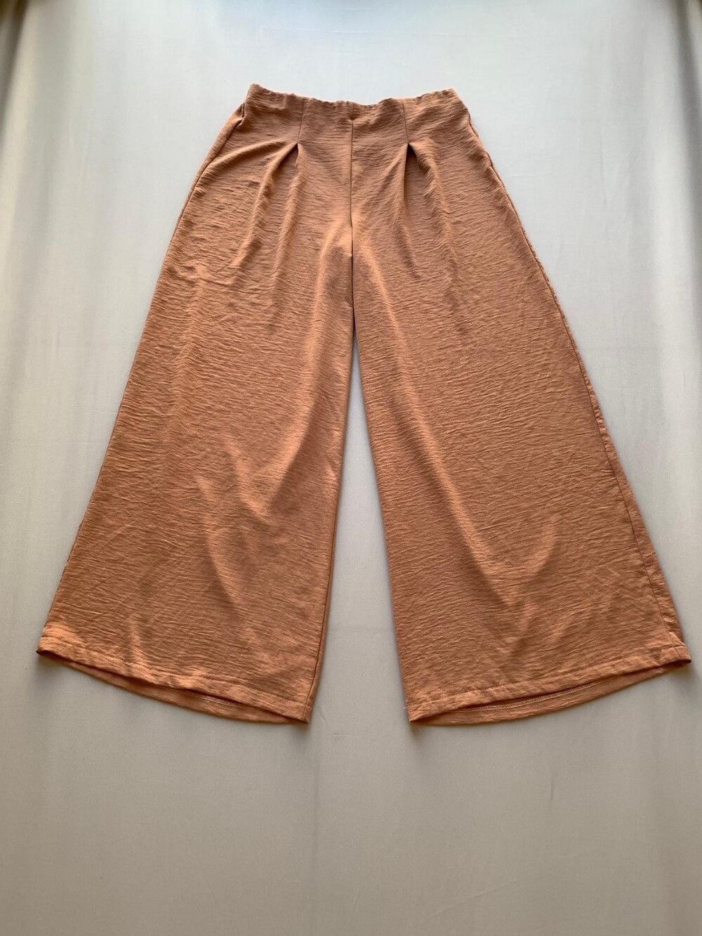Zara Wide-Leg Pants in Terracotta